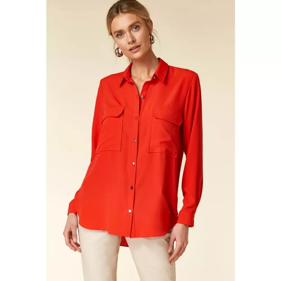 ZARA - Long Sleeve Utility Shirt - Picture 2 of 9